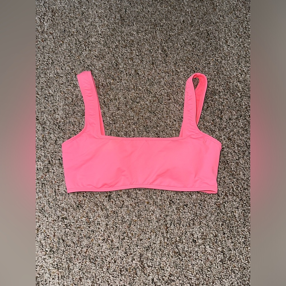 hot pink Billabong tank bikini top